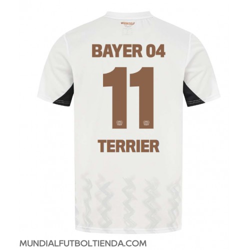 Camiseta Bayer Leverkusen Martin Terrier #11 Segunda Equipación Replica 2024-25 mangas cortas